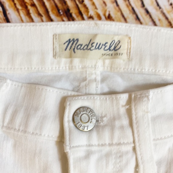 SOLD OUT | MADEWELL Skinny Skinny Denim Jeans white 27 - Picture 7 of 9